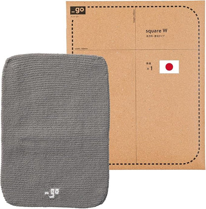 Cable Organizer, Square W, Made in Japan, Light Gray