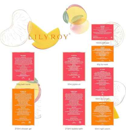 Christmas Gifts for Women Gift - 23-Piece Bath and Body Gift Basket Set for Women, Spa Gift Baskets, Bath Gift Set | Mothers Day Gifts for Mom, Valentine's, Birthday Gift, Holiday Gift Idea for Her