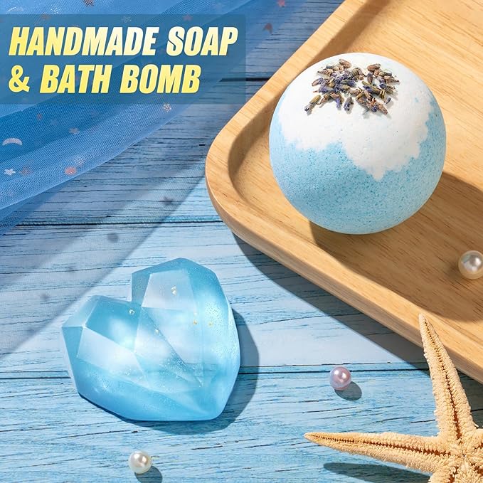 Birthday Gifts for Women Self Care Gifts Get Well Soon Gifts, Ocean Relaxing Spa Gifts Basket Care Package w/ Flannel Blanket 40 OZ Tumbler, Christmas Gifts for Mom Wife Grandma Friends Sisters Her