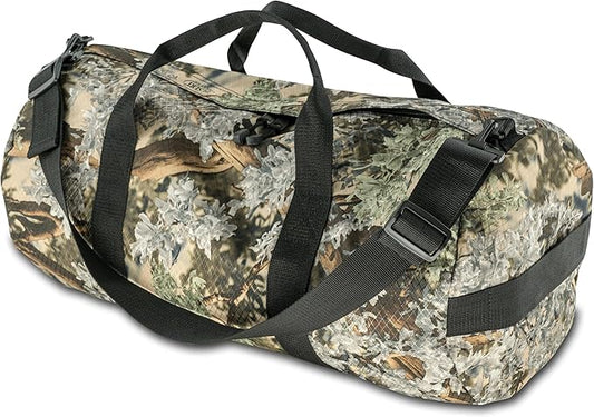 Diamond Ripstop Duffle Bags, Ultra Tough & Tear Resistant, Reinforced Stitching, Weatherproof, Packable Foldable Duffle Bag for Traveling