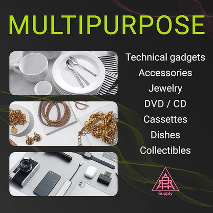 APQ Plastic Reclosable Zipper Bags, 6 x 8 Inch. Pack of 1000 Anti Static Poly Bag. Plastic Jewelry Bags. Anti Static Bag Resealable. Resealable Plastic Bags. Jewelry Poly Bags Reclosable