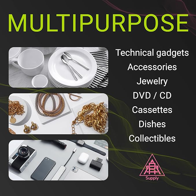 APQ Plastic Reclosable Zipper Bags, 2 x 3 Inch. Pack of 1000 Anti Static Poly Bag. Plastic Jewelry Bags. Anti Static Bag Resealable. Resealable Plastic Bags. Jewelry Poly Bags Reclosable