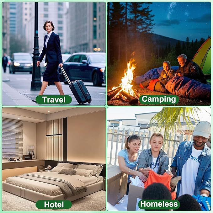 Toiletry Kits Homeless Personal Hygiene Care Package Kits Supplies In Bulk, Disposable Travel Size Essential Women Men Toiletries Set for Hotel,Charity,Camping,Travel (7.1 Inch, 40, Count)