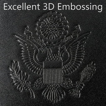 Passport Holder With Luggage Tag Travel Essentials Passport Cover Wallet RFID Blocking Leather Case International Must Haves Travel Accessories Women Men(115#Black)