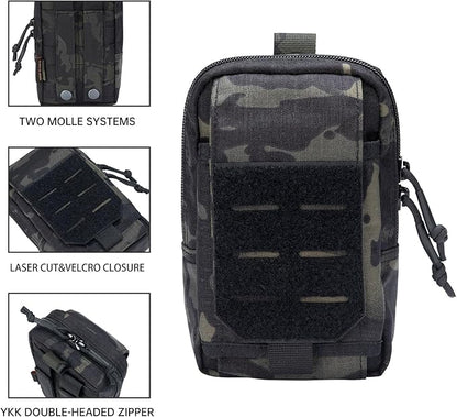 EXCELLENT ELITE SPANKER Tactical EDC Pouch Molle Utility Pouches Phone Holster Pouch Waist Bag Tool Pouch for Molle Accesssories