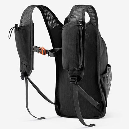 10L Small Hiking Backpack Travel Daypack Lightweight Packable Back Pack for Women Men(Black)