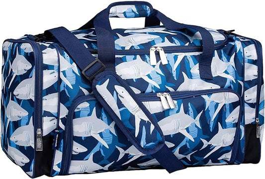 Wildkin Kids Weekender Duffel Bag – Carry-On Size for School, Travel, & Sleepovers