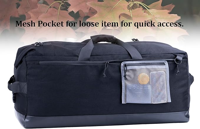 Large Military Tactical Duffle Bag Duffel Backpack for Special Work,Sports,Traveling,Camping 85L