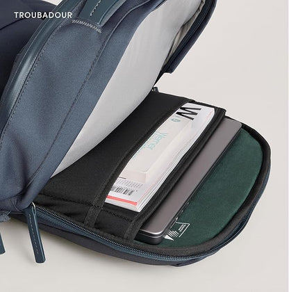 Troubadour Apex 4.0-22L Premium Laptop Backpack - Ergonomic & Water Resistant - Designed for Work and Travel - Basalt