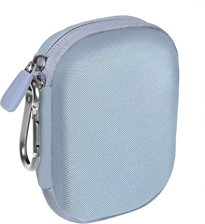 CaseSack Case for bmani Earbuds Headphones (Sky Blue)