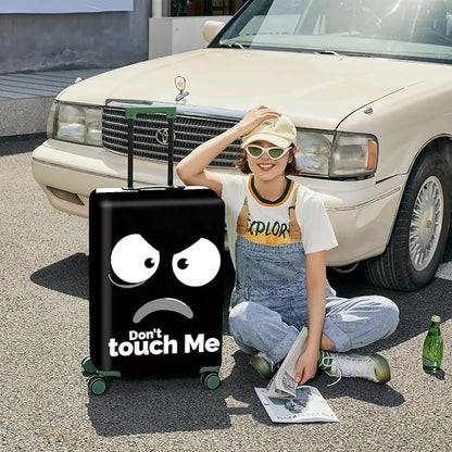 ANNA QUEEN Travel Luggage Cover Suitcase Protector Suitcase Cover Anti-Scratch,Stretchable Bag Cover Washable Durable Polyester with Elastic Hem with Zipper Closure