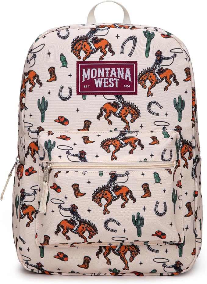 Montana West Backpack for Women Men 2 PCS Lightweight College Bookbags Casual Daypack Backpacks for Commute & Travel