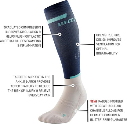 CEP Men's The Run Tall Compression Socks 4.0 - Athletic Performance Socks