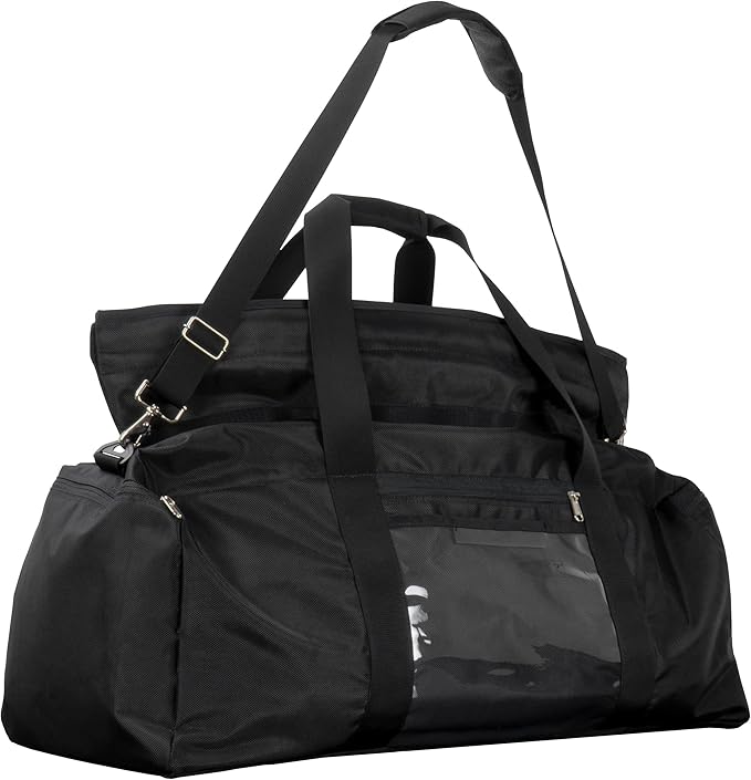 Xtreme Sight Line ~ AQUA Duffel Faraday Bag ~ Water-Proof Signal Blocking Duffel Bag for Large Electronics ~ Tracking/Hacking Defense ~ Data Security ~ 1680D Ballistic ~ Black