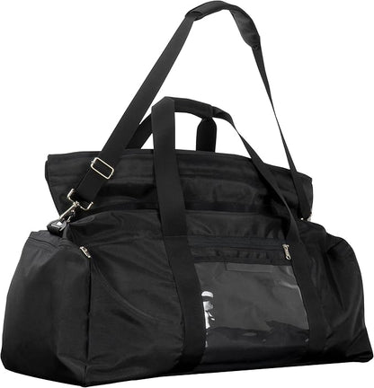 Xtreme Sight Line ~ AQUA Duffel Faraday Bag ~ Water-Proof Signal Blocking Duffel Bag for Large Electronics ~ Tracking/Hacking Defense ~ Data Security ~ 1680D Ballistic ~ Black