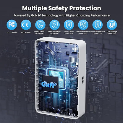 USB C Charger 700W USB C Charger Block,Upgraded GaN V 10-Port Fast Charging Station Hub,3X PD 100W Laptop Charging Adapter Compatible with MacBook Pro/Air,DELL,Steam Deck,iPhone 16/15/14,Galaxy S23