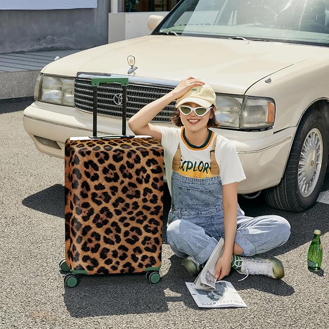 ANNA QUEEN Travel Luggage Cover Suitcase Protector Suitcase Cover Anti-Scratch,Stretchable Bag Cover Washable Durable Polyester