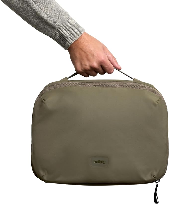 Bellroy Hanging Toiletry Kit Plus (8 Liter Travel Hanging Toiletry Bag) - SeaKelp
