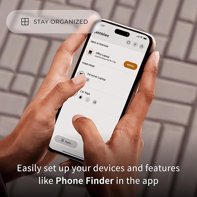 Pebblebee Card 5 | Rechargeable Bluetooth Wallet Tracker Card | Thin Eco-Friendly Alternative Tracking Card to Air Tag & Android Tracker | 18-Month Battery | Inbuilt Link Scan-to-Return & Phone Finder