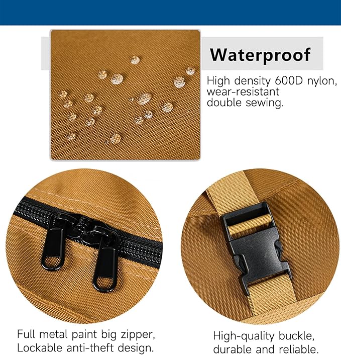 Arxus Large Duffel Bag, Waterproof Carry on Weekend Overnight Storage Bag over Luggage for Airline, Travel, Camping, Moving