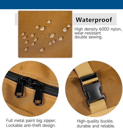 Arxus Large Duffel Bag, Waterproof Carry on Weekend Overnight Storage Bag over Luggage for Airline, Travel, Camping, Moving