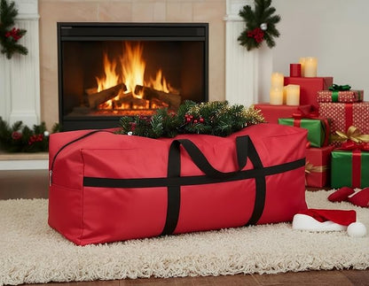 Extra Large Storage Duffle Bag with Zippers and Handles, Big Foldable Duffle Bag for Travel