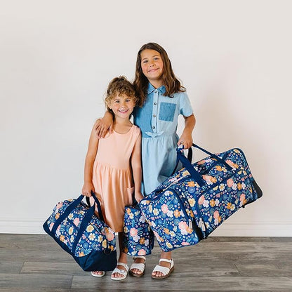 Wildkin Kids Weekender Duffel Bag – Carry-On Size for School, Travel, & Sleepovers