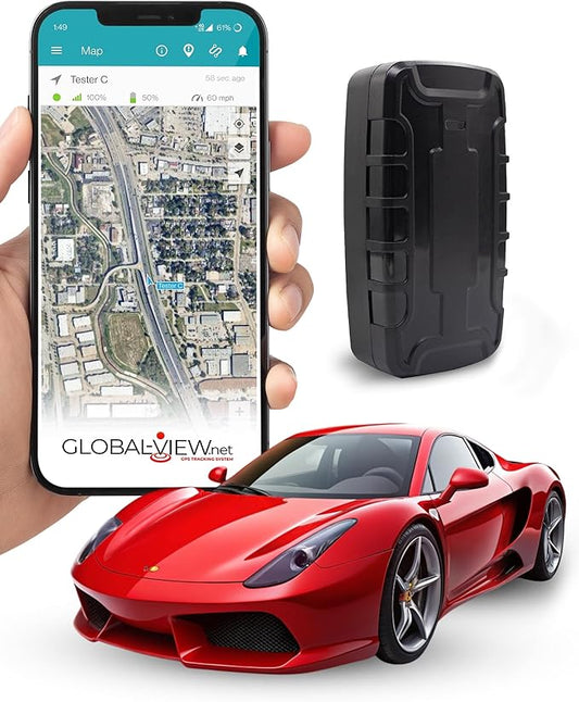 Hidden Magnetic GPS Tracker (USA Tech) – Up to 6-Month Battery, Real-Time Tracking, Geofence & Speed Alerts, Subscription Required