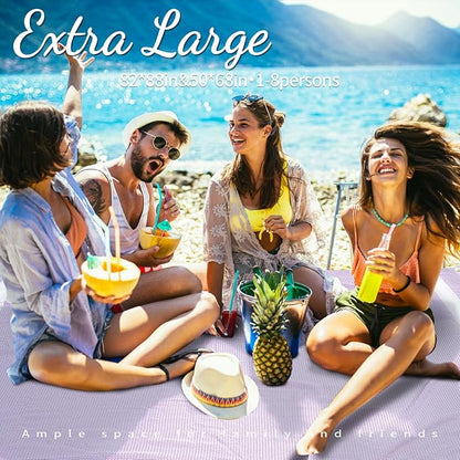 Genovega Oversized Giant Turkish Beach Towel Blanket Extra Large XXL Lightweight Quick Dry Sand Free Boho Throw Pool Cloud Sandrpoof Blankets Women Men Big Jumbo Wide 2 Person Size Dot Beiges