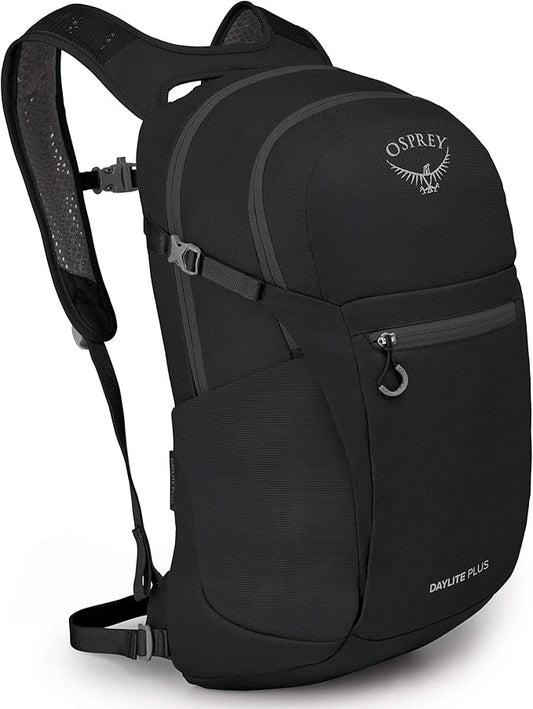 Osprey Daylite Plus Commuter Backpack – Lightweight, Everyday Pack with Laptop Sleeve and Water Bottle Pockets – Ideal for Work, School, and Travel with Versatile Storage Options, Black