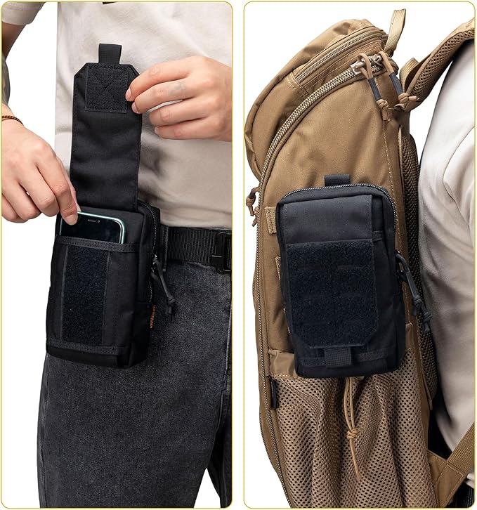 EXCELLENT ELITE SPANKER Tactical EDC Pouch Molle Utility Pouches Phone Holster Pouch Waist Bag Tool Pouch for Molle Accesssories