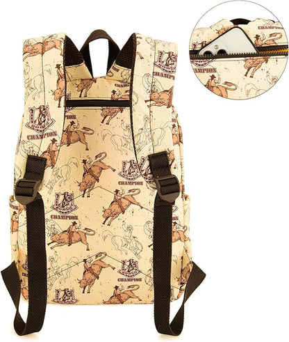 Montana West Backpack for Women Western Travel Backpack Purse Casual Daypack for Laptop College