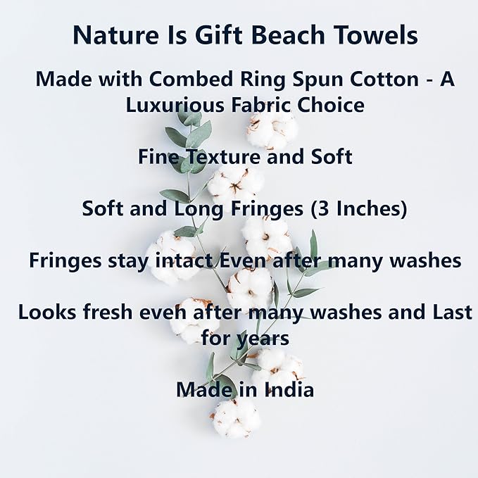 Beach Towel 100% Cotton Turkish Beach Towel Adult 38x70 Inch Pre-washed Absorbent Extra Large|Sand Free Quick Dry BathTowels|Lightweight Blanket|Travel Cruise Camping Spa Gym Yoga Towel|Dark Coral