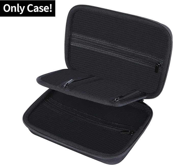 Electronic Organizer Travel Case for MacBook Power Adapter Chargers Cables Tech Organizer Hard Drive USB Flash Disk SD Card Cord Portable Electronics Accessories Bag - Small