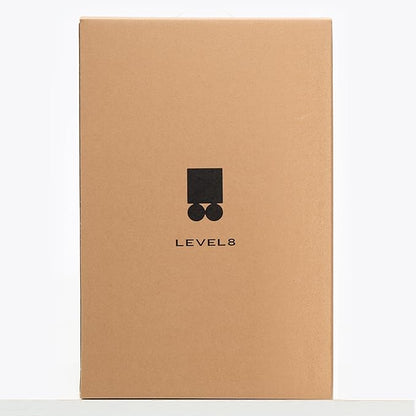 LEVEL8 Zipperless Carry On Luggage Airline Approved with Aluminum Frame, Hard Shell Suitcase with Spinner Wheels, Metal Checked Luggage with Double Tsa Locks, 20 Inch, Grey