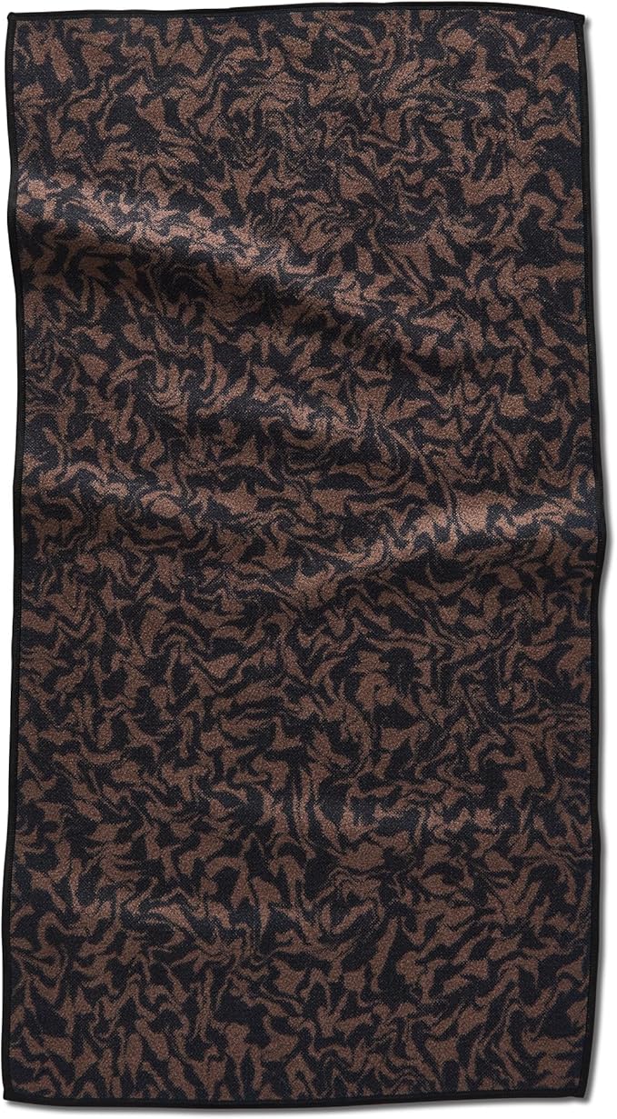 GEOMETRY Double-Sided Gym Towel for Working Out - Compact & Quick Dry, Super Absorbent Microfiber Sweat Towel - Premium Microfiber for Gym - Zig, 16" x 30", 1 Piece