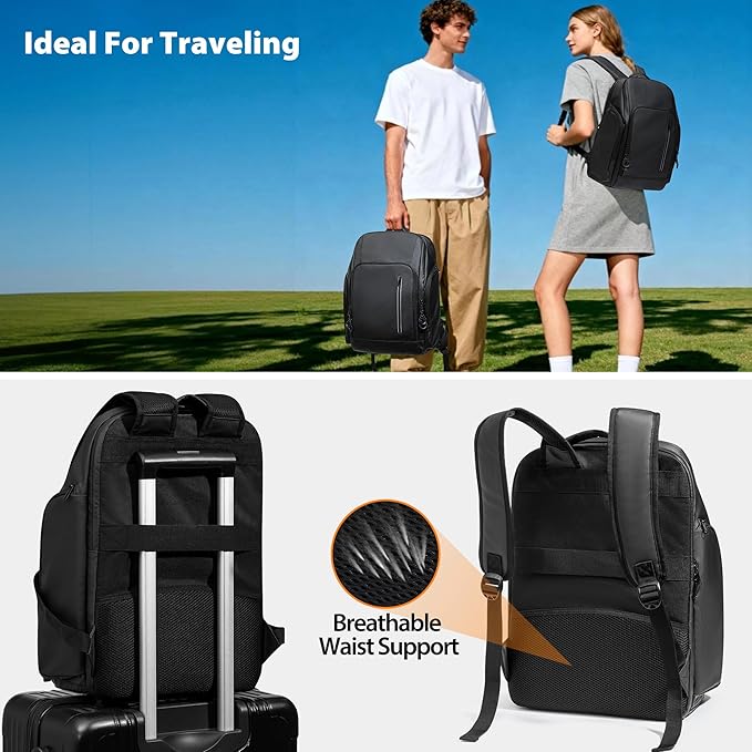 Trunab Travel backpack Compatible with Starlink Mini with Adjustable Padded, Portable Storage Bag with 15.6” Laptop Compartment and Accessories