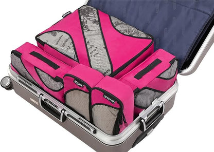BAGAIL 6 Set Packing Cubes,Travel Luggage Packing Organizers