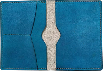 Mayan Corner - Octopus engraving travel wallet, authentical handcrafted passport wallet