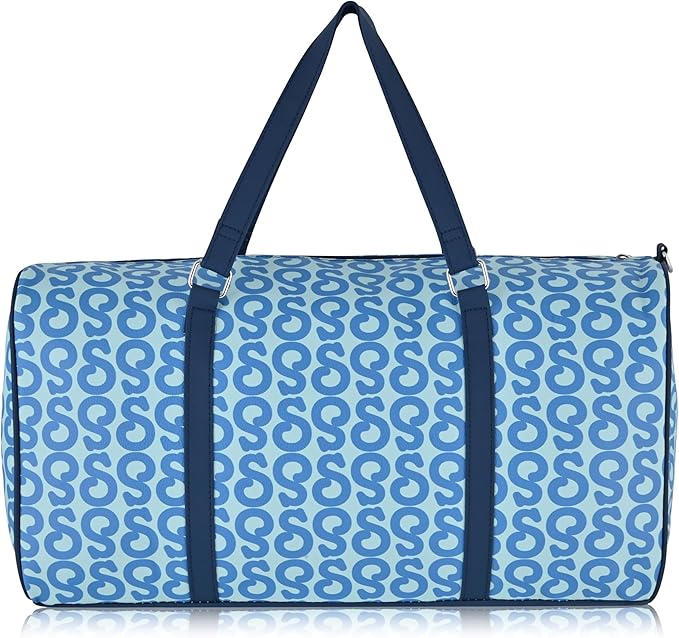 Disney Stitch Travel Bag, Duffle Bag, Overnight Bag, Weekender Bag | Mini 16 Inch Leather Classic Premium Travel Duffle Bag for Women, Men, Adults