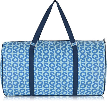 Disney Stitch Travel Bag, Duffle Bag, Overnight Bag, Weekender Bag | Mini 16 Inch Leather Classic Premium Travel Duffle Bag for Women, Men, Adults