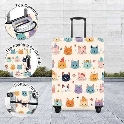 Luggage Cover, Washable Suitcase Cover, Suitcase Protector Anti-scratch Bag cover