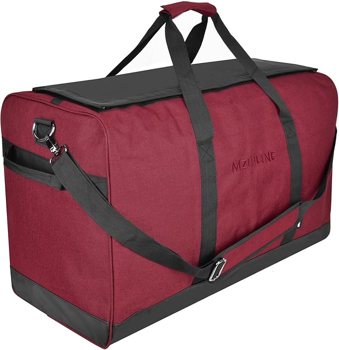 XL Large Duffle Bag,90L Foldable Big Capacity Travel Duffel Bag Sport Gym Overnight Weekender Bag With Carbon Lining