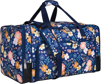 Wildkin Kids Weekender Duffel Bag – Carry-On Size for School, Travel, & Sleepovers