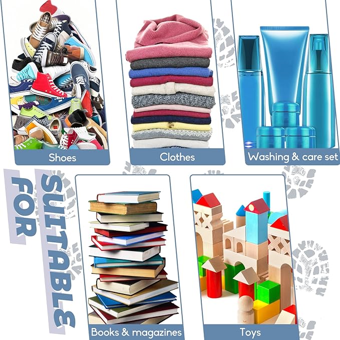 100 Pcs Shoe Bags for Travel,Large Transparent Travel Shoe Bags for Packing,Clear Plastic Drawstring Bag Shoe Dust Bags,Portable Shoes Organizers Pouch with Rope for Men and Women