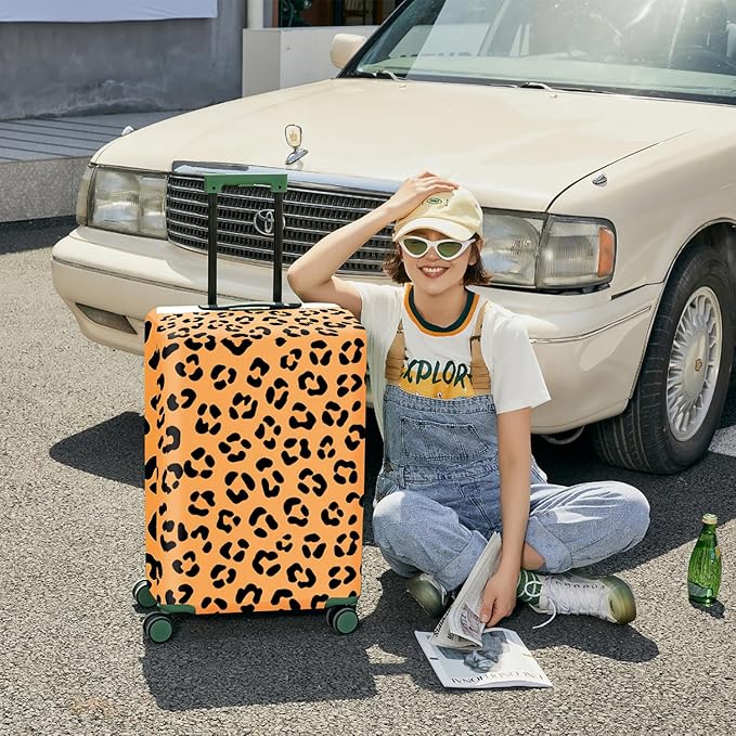 ANNA QUEEN Travel Luggage Cover Suitcase Protector Suitcase Cover Anti-Scratch,Stretchable Bag Cover Washable Durable Polyester