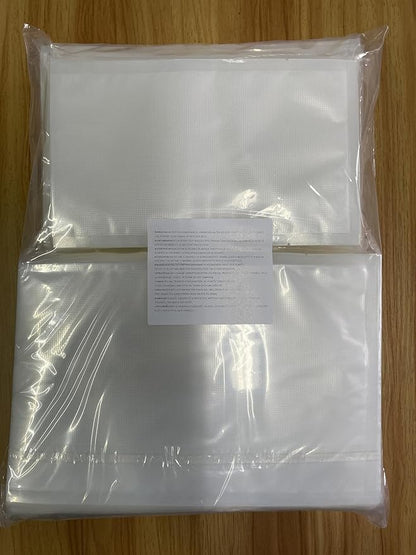 O2frepak 300 Bags 100 of Each Size Gallon 11"x16" and Quart 8"x12" and Pint 6"x10" BPA Free Sous Vide Seal a Meal Commercial Grade Vacuum Seal PreCut Combo Pack Bag