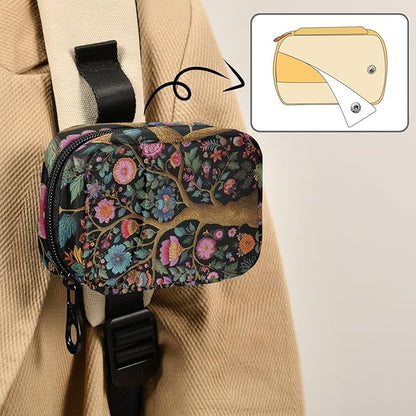 Pill Organizer Box Case Weekly Travel Pill Container Holder 7Day Cute Vitamin Organizer Dispenser Sorter Planner Storage Small Compact Tree of Life02