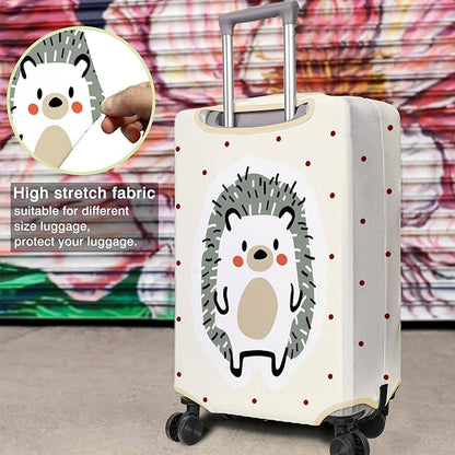 Travel Luggage Cover Suitcase Protector Fits 18-32 Inch Wheel Covers PatternedTravel Related Items Flower Luggage Protector Elastic S