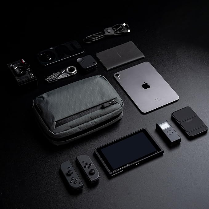 ALPAKA Elements Tech Case - Travel Organizer Pouch for Electronics, Cables, EDC with Weatherproof Fabrics, YKK Zippers